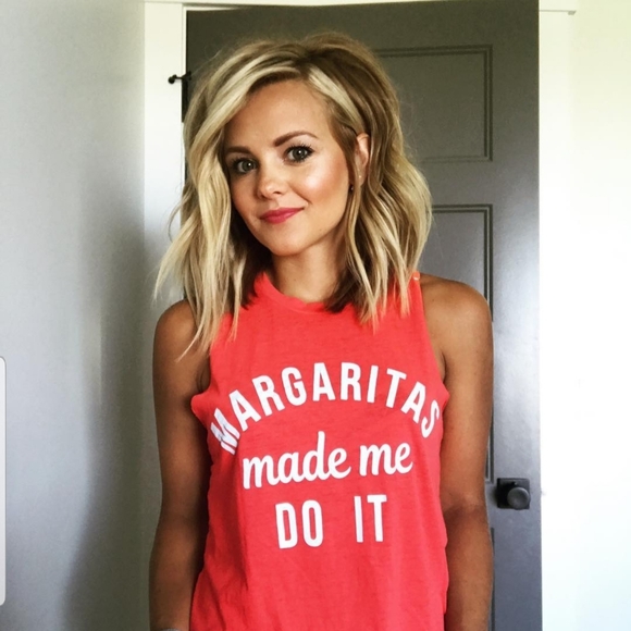 2 graphic cutoff tshirt tanks - Picture 2 of 5